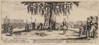 TvB G 4767
<br/>
Ophanging ("Grote oorlogsellende")
<br/>
<em>Callot, Jacques (1592 - 1635)</em>